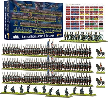 Warlord Games – Black Powder Epic Battles: British Highlanders & Riflemen 3 Warlord Games – Black Powder Epic Battles: British Highlanders & Riflemen
