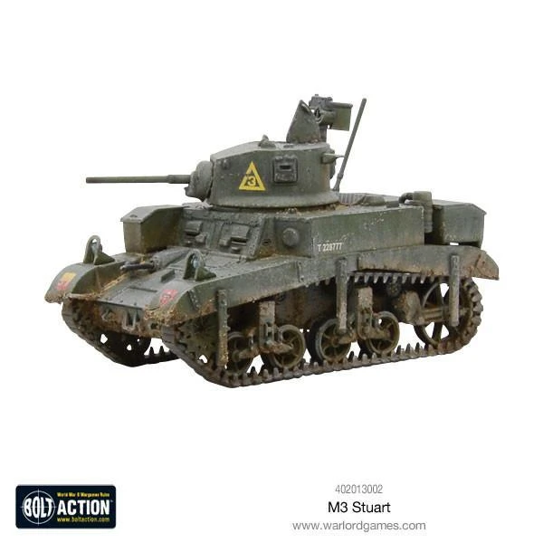 Warlord Games Bolt Action 402013002 – M3 Stuart 1:56 Scale 5 Warlord Games Bolt Action 402013002 – M3 Stuart 1:56 Scale - Image 3