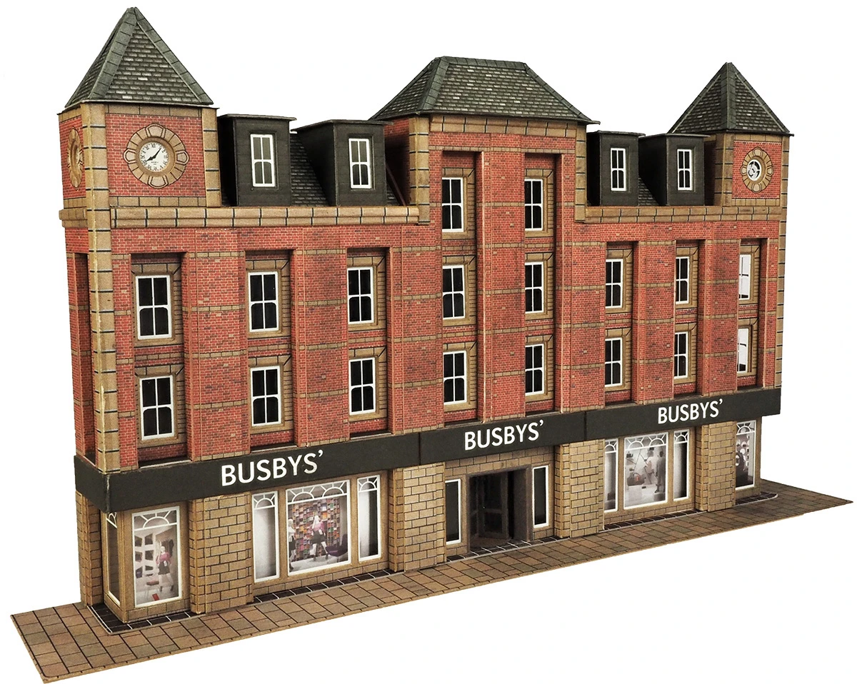 PN179 Metcalfe N Gauge Low Relief Department Store Kit 3 PN179 Metcalfe N Gauge Low Relief Department Store Kit