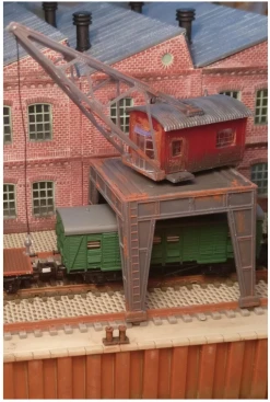 GAUGEMASTER GMKD1005 LOADING CRANE KIT 1:148 Scale, N Scale