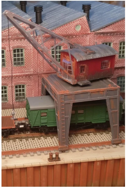 GAUGEMASTER GMKD1005 LOADING CRANE KIT 1:148 Scale, N Scale 3 GAUGEMASTER GMKD1005 LOADING CRANE KIT 1:148 Scale, N Scale
