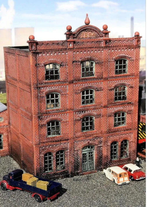 Kestrel KESTEL GMKD1006 BREWERY MAIN BUILDING KIT 1:148 Scale, N Scale 3 Kestrel KESTEL GMKD1006 BREWERY MAIN BUILDING KIT 1:148 Scale, N Scale