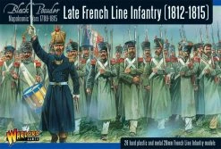 WarlordGames Black Powder WGN-FR-10 – Late French Line Infantry (1812-1815) 28mm
