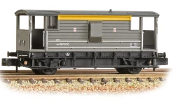 GRAHAM FARISH 377-303 LMS 20T Brake Van BR Engineers Grey & Yellow