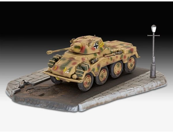 REVELL 03298 1/76 SD.KFZ. 234-2 PUMA FIRST DIORAMA SET - Image 2