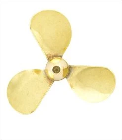 Raboesch Brass Propeller 40-R 3-Blade M4 RAB-146-13