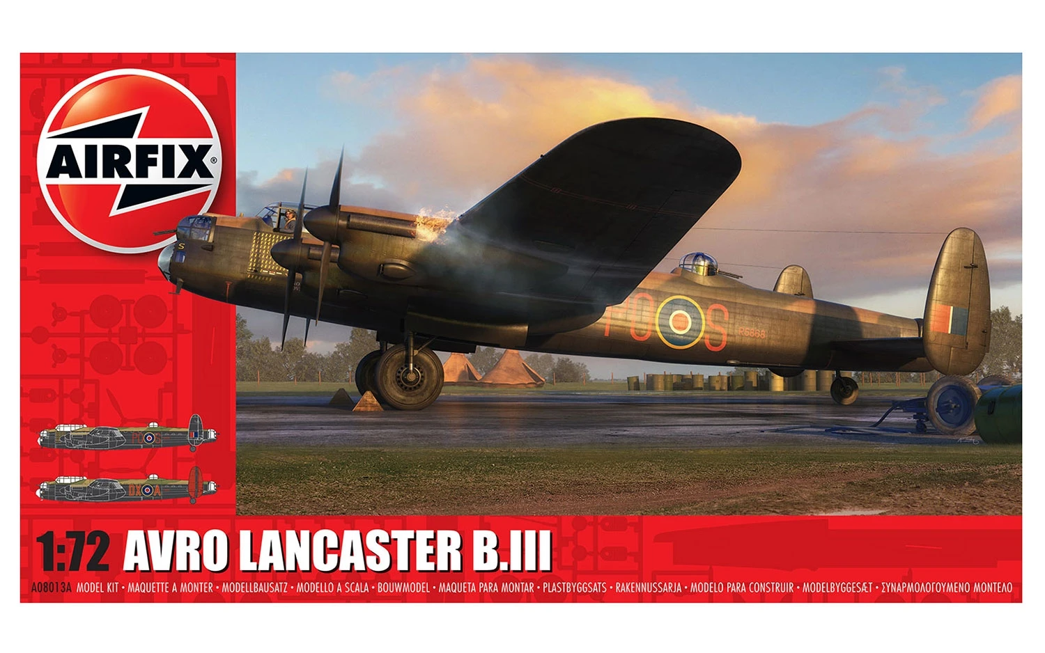 A08013A Airfix Avro Lancaster B.III 1:72 Scale 3 A08013A Airfix Avro Lancaster B.III 1:72 Scale