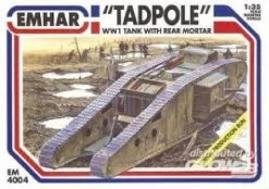 Javis Emhar 4004 TADPOLE WW1 BATTLE TANK