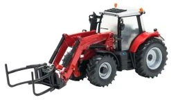 BRITAINS 43082A1 MASSEY FERGUSON 6616 WITH FRONT LOADER- 1:32
