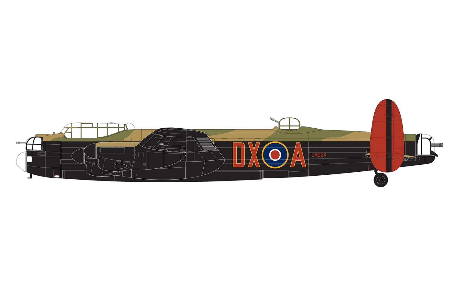 A08013A Airfix Avro Lancaster B.III 1:72 Scale 5 A08013A Airfix Avro Lancaster B.III 1:72 Scale - Image 3