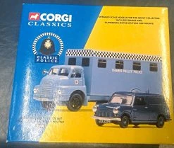 Corgi Classics Thames Valley Police Set Bedford S Control Unit & Mini Van 08006