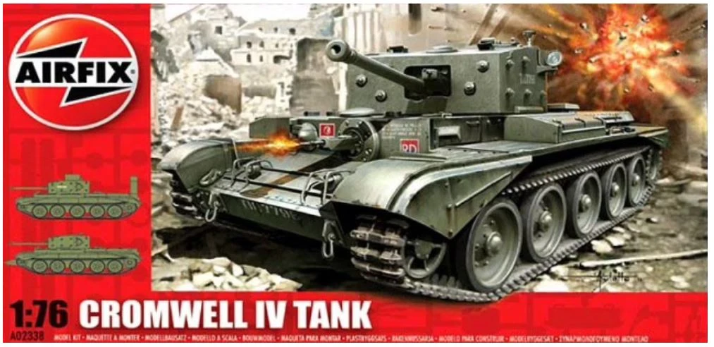 AIRFIX A02338 Cromwell MK.IV Cruiser Tank 1/76 Scale