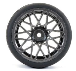 FASTRAX0089GM 1/10 STREET TREAD TYRE STAR SPOKE GUN METAL WHEEL,SET OF 4 -Warlordgames Shop 2152acb46928bb6013a7ce4fe36bfd95