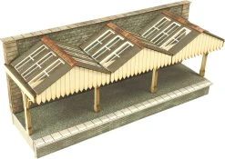 PN941 Metcalfe N Gauge Wall Backed Platform Canopy Kit