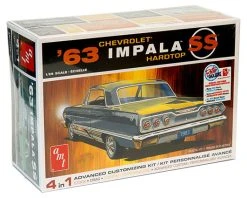 AMT 1149 1963 Chevrolet Impala SS 2T 1:25 Scale Kit