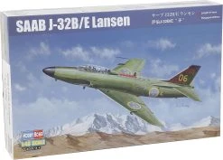 Hobby Boss 81752 SAAB J-32B/E Lansen Plastic Model Kit, 1:48 Scale