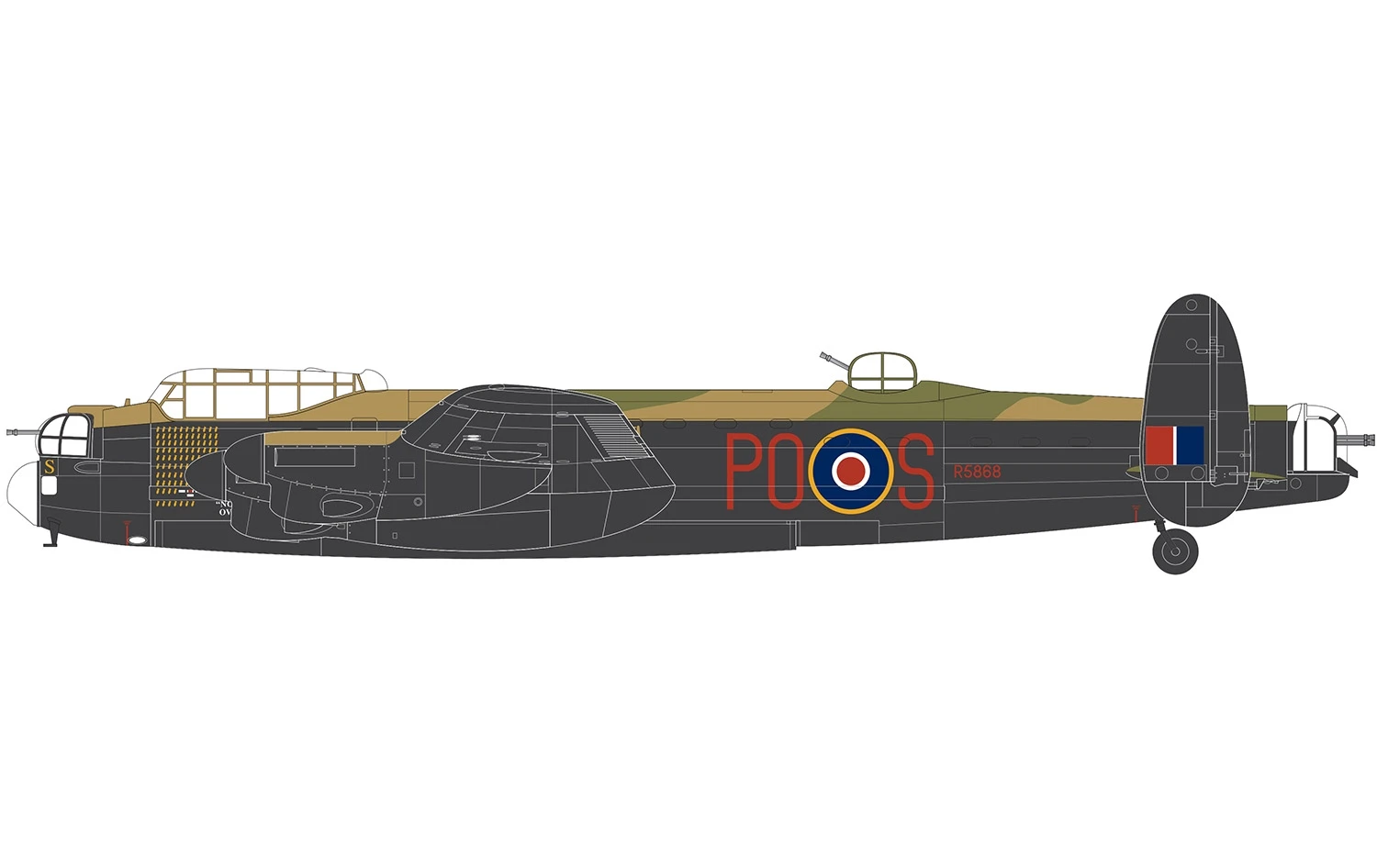 A08013A Airfix Avro Lancaster B.III 1:72 Scale 7 A08013A Airfix Avro Lancaster B.III 1:72 Scale - Image 5