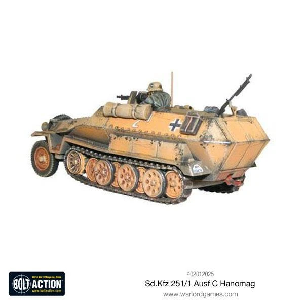 Warlord Games Bolt Action 402012025 β SD.KFZ 251/1 Ausf C Hanomag 1:56 Scale - Image 4