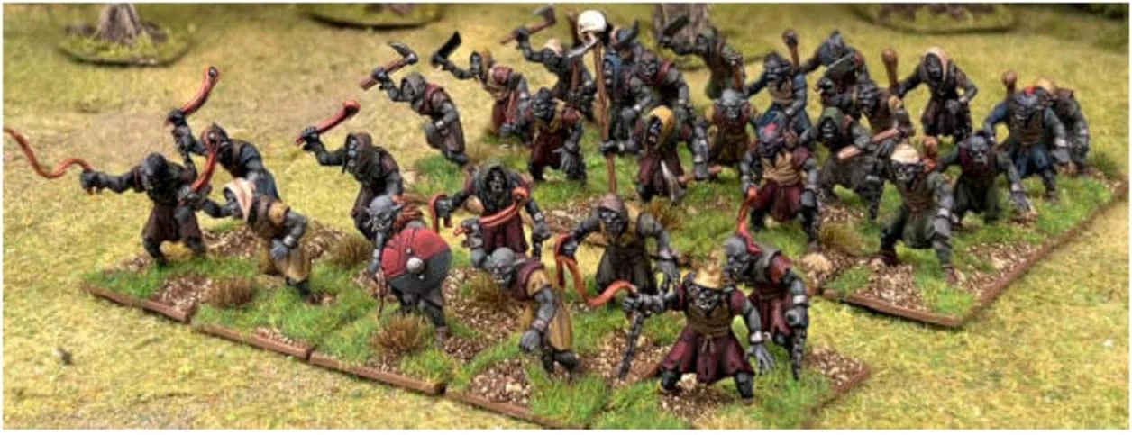 Warlord Games Oathmark β Goblin Slaves (30 Multi-part Hard Plastic 28mm Figures)