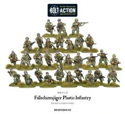 Warlord Games Bolt Action WGB-FJ-02 – Fallschrimjager Infantry
