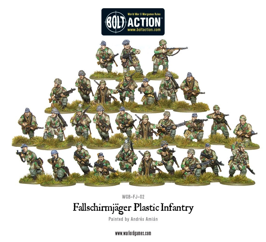 Warlord Games Bolt Action WGB-FJ-02 – Fallschrimjager Infantry 3 Warlord Games Bolt Action WGB-FJ-02 – Fallschrimjager Infantry