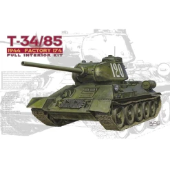 ARF CLUB AFV CLUB 35145 T-34/85 Mod 1944/45 Factory 174 (Full Interior) 1/35 SCALE