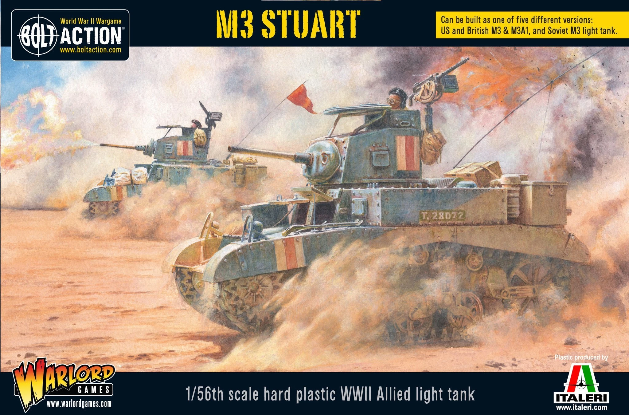 Warlord Games Bolt Action 402013002 – M3 Stuart 1:56 Scale 3 Warlord Games Bolt Action 402013002 – M3 Stuart 1:56 Scale