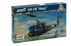 ITALERI 040 US UH-1B HUEY HELICOPTER (1:72 SCALE)