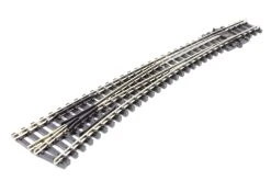 Peco SL-387 Curved Double Radius Lefthand Point