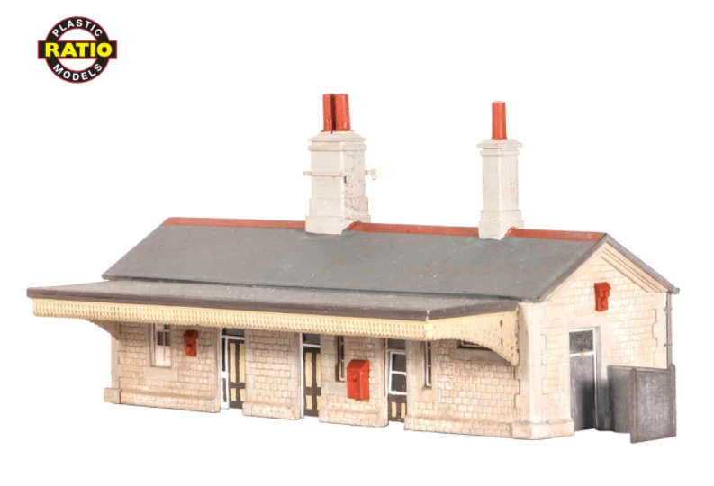 Ratio 204 N Gauge Station Building Kit 3 Ratio 204 N Gauge Station Building Kit