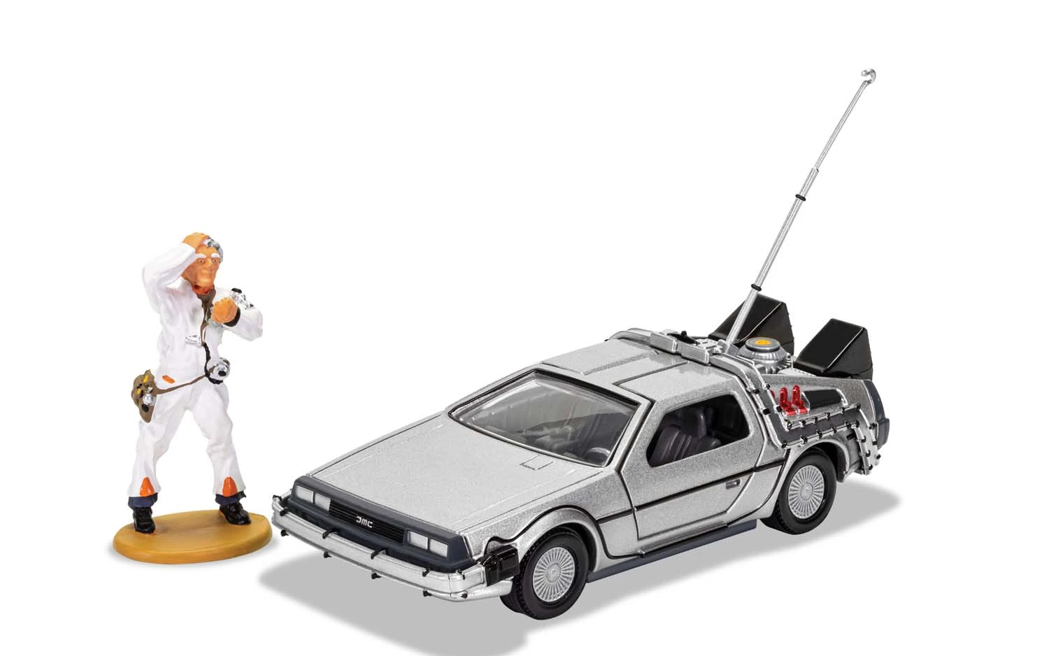 CORGI CC05503 Back To The Future DeLorean And Doc Brown Figurine 4 CORGI CC05503 Back To The Future DeLorean And Doc Brown Figurine - Image 2