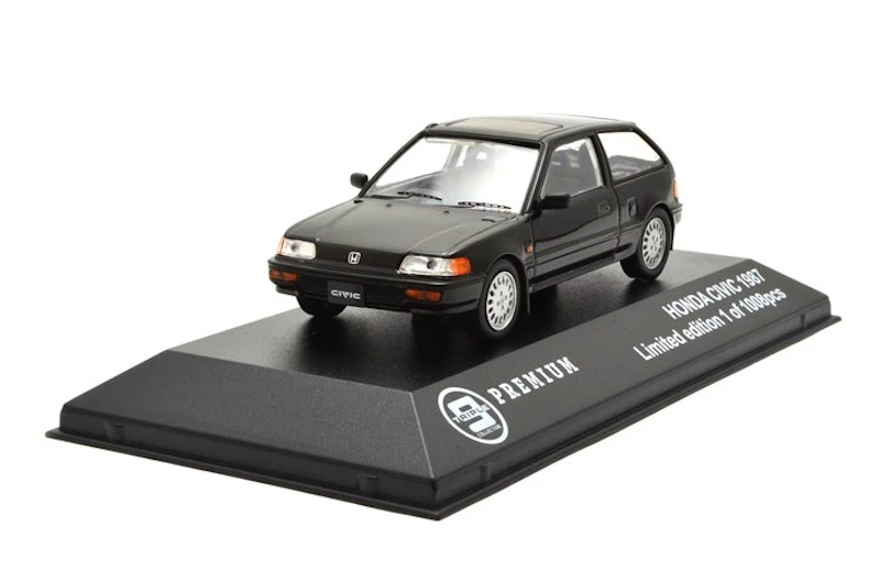 Premium T9P-10004 Honda Civic 1987, Black, 1:43 Scale 3 Premium T9P-10004 Honda Civic 1987, Black, 1:43 Scale