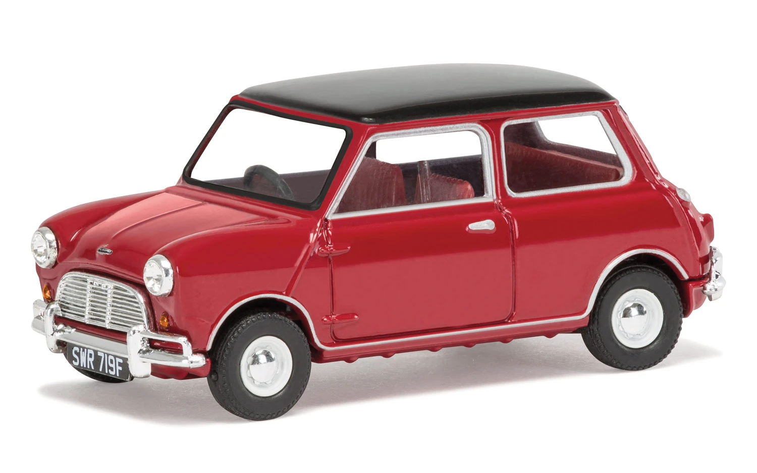 CORGI VA02539 Mini Cooper S Mk1, Tartan Red & Black 3 CORGI VA02539 Mini Cooper S Mk1, Tartan Red & Black