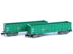 Arnold HN6412 RENFE Ealos Bogie Box Van Set (2) V – N Gauge