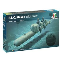 Italeri 5621 S.L.C. Maiale With Crew WWII Torpedo/Sub 1:35 Plastic Model Kit