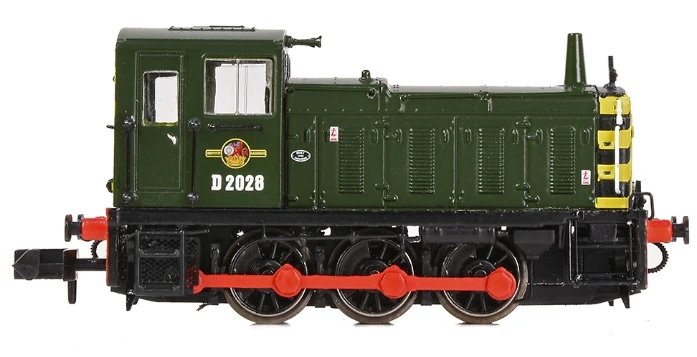 GRAHAM FARISH 371-061A Class 03 D2028 BR Green (Wasp Stripes) 7 GRAHAM FARISH 371-061A Class 03 D2028 BR Green (Wasp Stripes) - Image 5