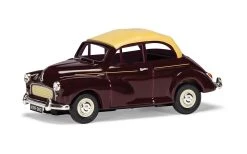 CORGI VA07105 Morris Minor 1000 Convertible, Maroon ‘B’