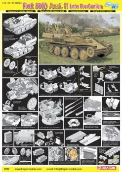 DRAGON 6590 1/35 FLAK 38(T) AUSF.M LATE PRODUCTION