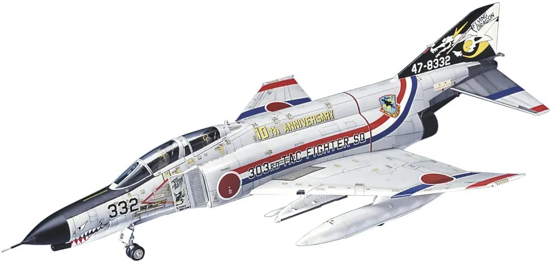 Hasegawa 02405 F-4EJ Phantom II (10th Anniversary) Model 4 Hasegawa 02405 F-4EJ Phantom II (10th Anniversary) Model - Image 2