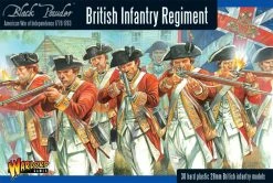 WGR-AWI-01 -Warlord Games Black Powder AWI British Infantry Regiment
