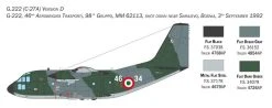 Italeri 1450 C-27J Spartan G.222 1:72 Scale 12 Italeri 1450 C-27J Spartan G.222 1:72 Scale -Warlordgames Shop 515c104fa4bf12e52a6f9179ddbe4f90