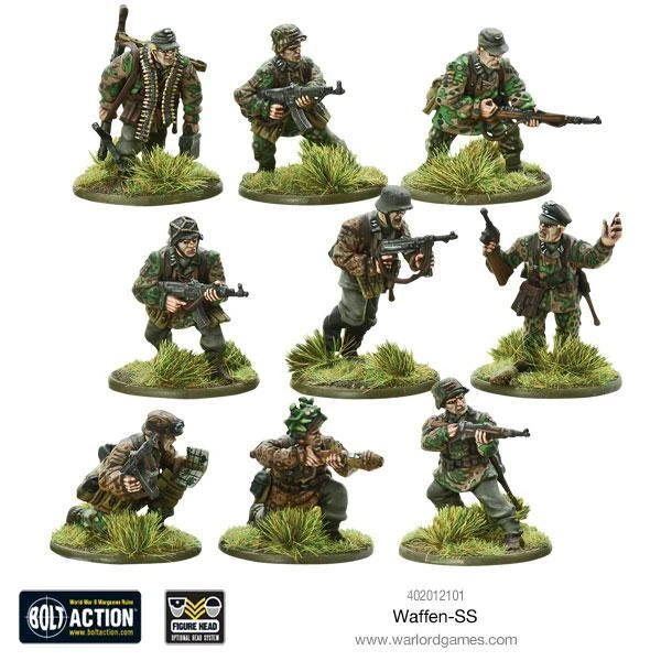 Warlord Games Bolt Action Waffen SS 1:56 Scale 6 Warlord Games Bolt Action Waffen SS 1:56 Scale - Image 4