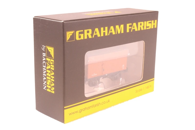 Graham Farish 377-976A LNER 12T Ventilated Van Planked Ends BR Bauxite (Early) 5 Graham Farish 377-976A LNER 12T Ventilated Van Planked Ends BR Bauxite (Early) - Image 3
