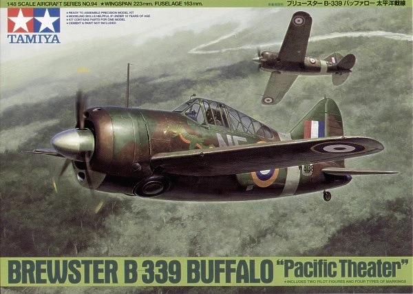 Tamiya 61094 Brewster B-339 Buffalo ”Pacific Theater”