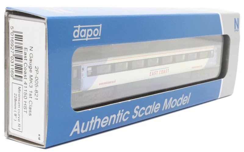 Dapol 2P-005-821 MK 3 EAST COAST 1ST CLASS 41150 HST 4 Dapol 2P-005-821 MK 3 EAST COAST 1ST CLASS 41150 HST - Image 2