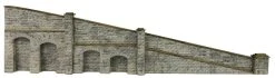 PN149 Metcalfe N Gauge Tapered Retaining Wall (Stone Style) Kit