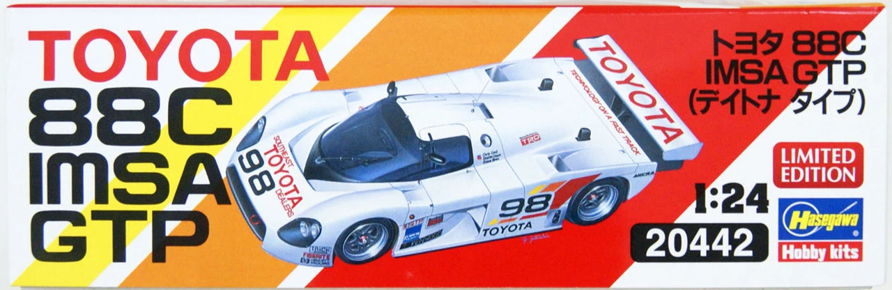 Hasegawa 20442 1:24 Toyota 88C Imsas GTP Model Car Kit 3 Hasegawa 20442 1:24 Toyota 88C Imsas GTP Model Car Kit