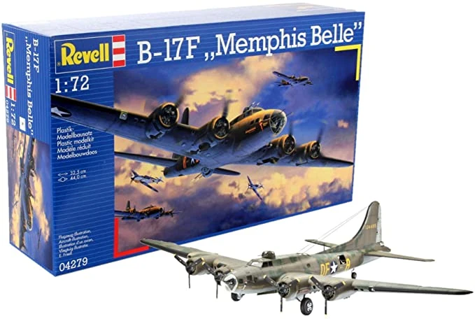 Revell 04279 Boeing B-17F Flying Fortress “Memphis Belle” 3 Revell 04279 Boeing B-17F Flying Fortress “Memphis Belle”