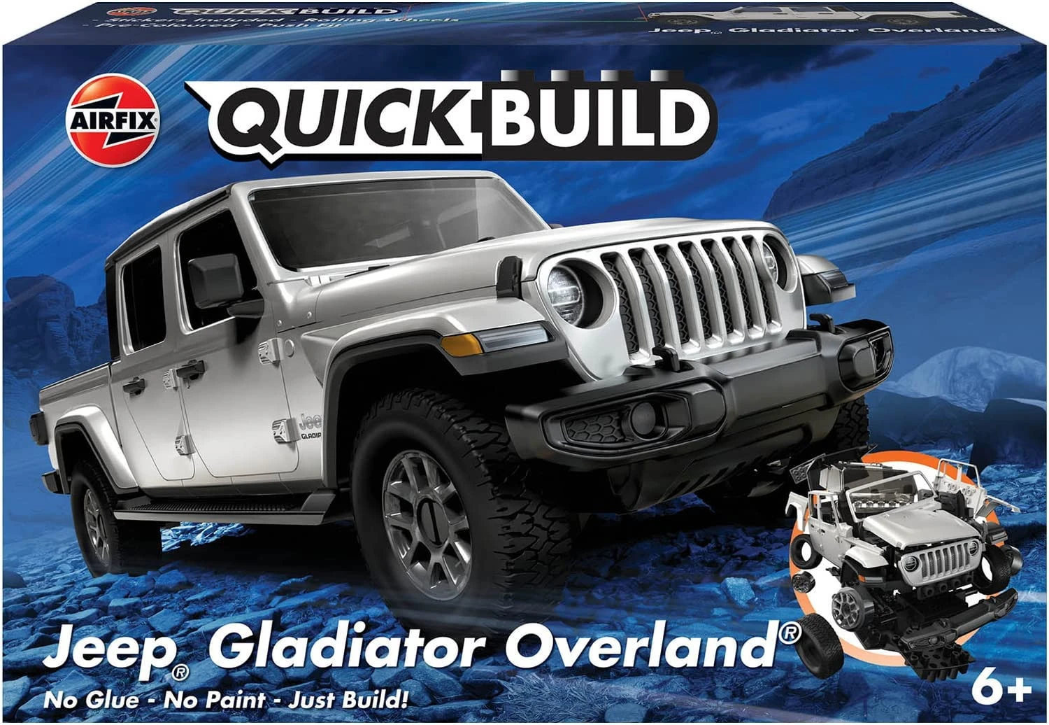 Airfix Quickbuild J6039 Jeep Gladiator (JT) Overland 3 Airfix Quickbuild J6039 Jeep Gladiator (JT) Overland