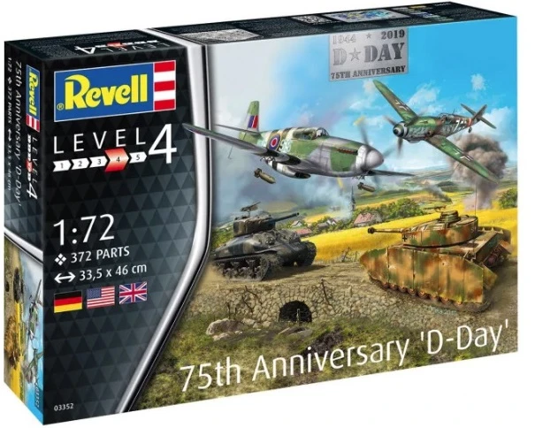 Revell 03352 1/72 75th Anniversary D-Day Set 3 Revell 03352 1/72 75th Anniversary D-Day Set
